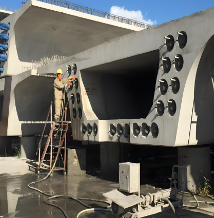 南湖压浆料施工流程及注意事项